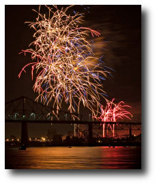 Fireworks photograph
