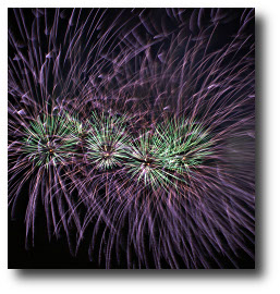 Fireworks photograph
