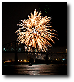 Fireworks photograph
