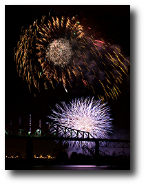 Fireworks photograph