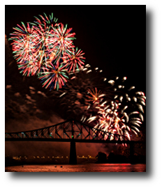 Fireworks photograph