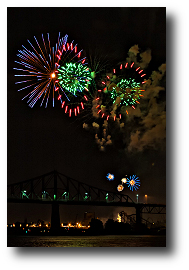 Fireworks photograph