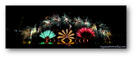Fireworks photograph title=\Photograph © 2016 Mylene Salvas