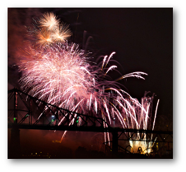 Fireworks photograph title=\Photograph © 2016 Rachel Jacklyn Bilodeau